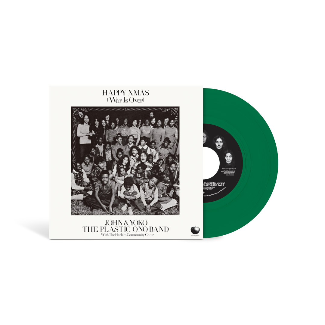 John Lennon & Yoko Ono  Happy Xmas (War Is Over) Evergreen 7” Vinyl 420776