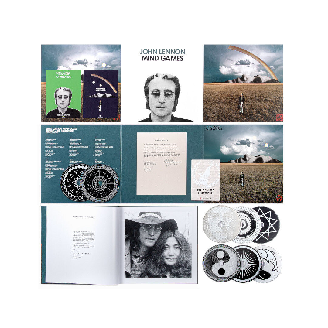 John Lennon Mind Games Ultimate Editon Deluxe CD Box 360643