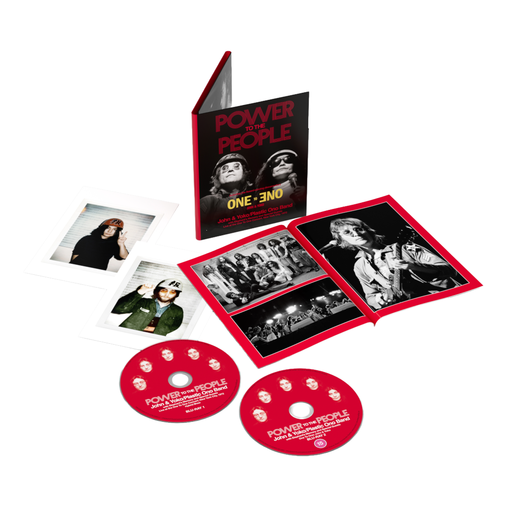 John Lennon Power To The People 2 x Bluray Video Collector’s Edition 462339