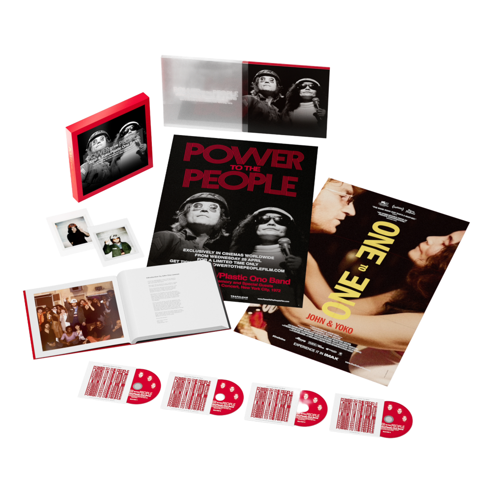 John Lennon Power To The People 4 x Bluray Video Deluxe Box Set 462335