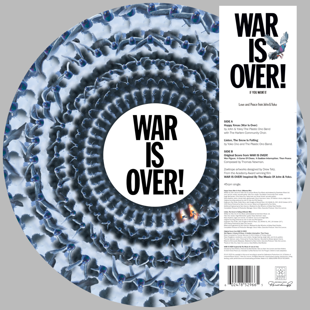 John Lennon WAR IS OVER! (If You Want It) Exclusive Zoetrope Vinyl 425882