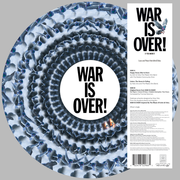 John Lennon - WAR IS OVER! (If You Want It) (Exclusive Zoetrope 12
