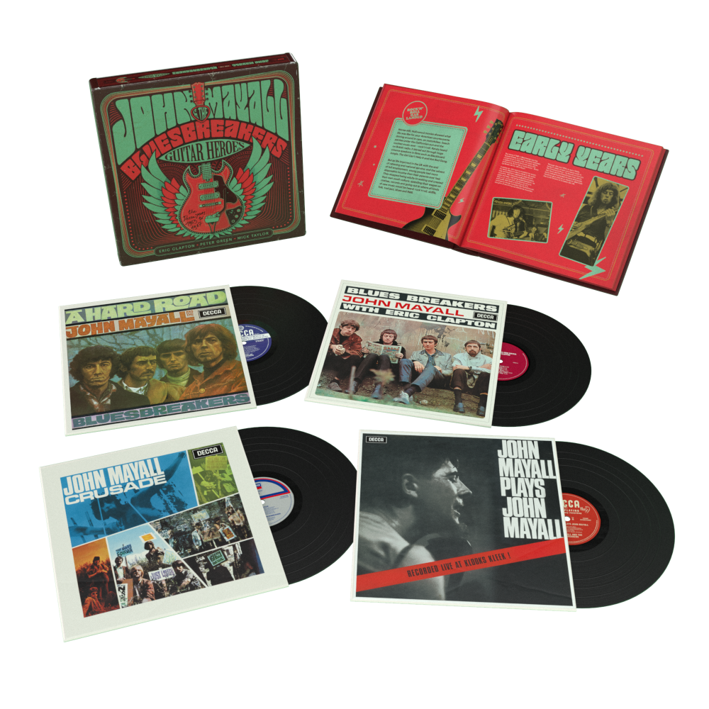 John Mayall & The Bluesbreakers Guitar Heroes: The Decca Years 1965–1967 4LP Box 454277