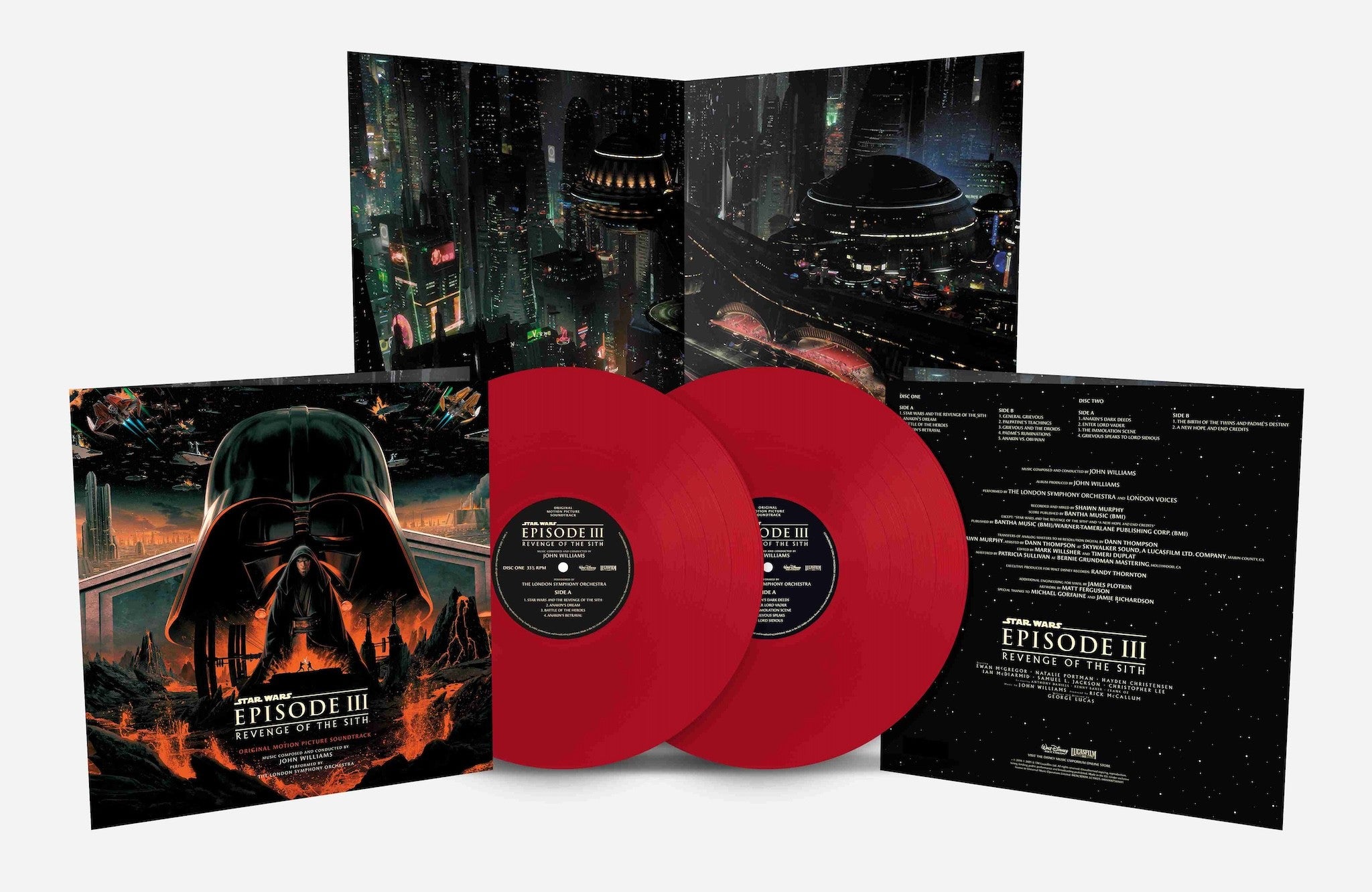 John Williams Star Wars: Revenge of the Sith - Original Motion Picture Soundtrack Red 2LP 424890
