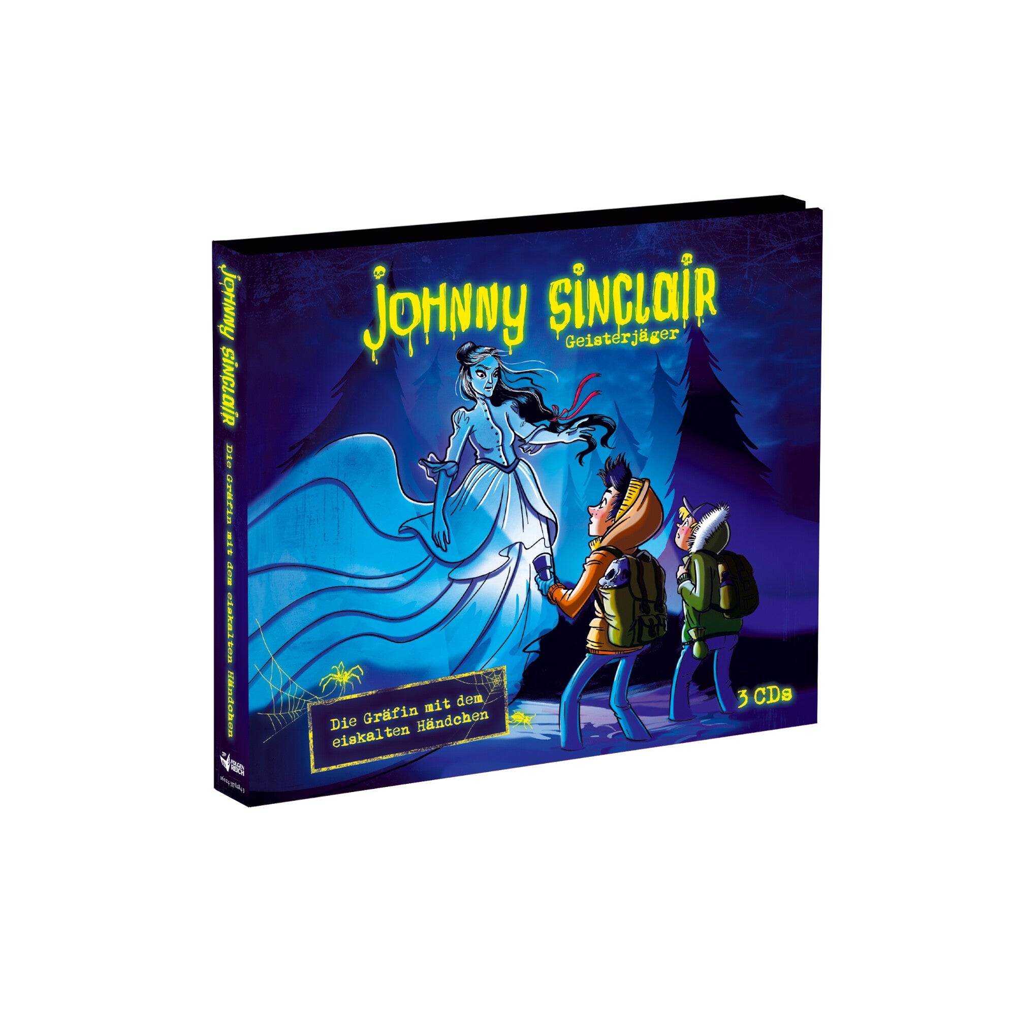 Johnny Sinclair Die Gräfin mit dem eiskalten Händchen - 3-CD Hörspielbox 3CD 308933