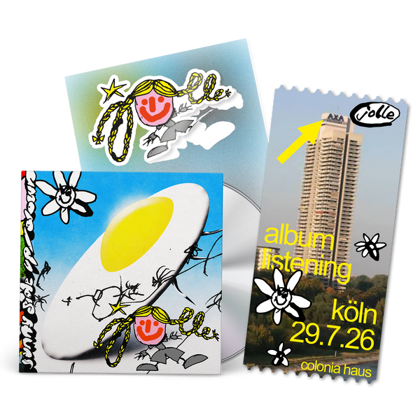 Jolle - sunny side up/:down (CD + Sticker + Listening Event Köln Ticket)