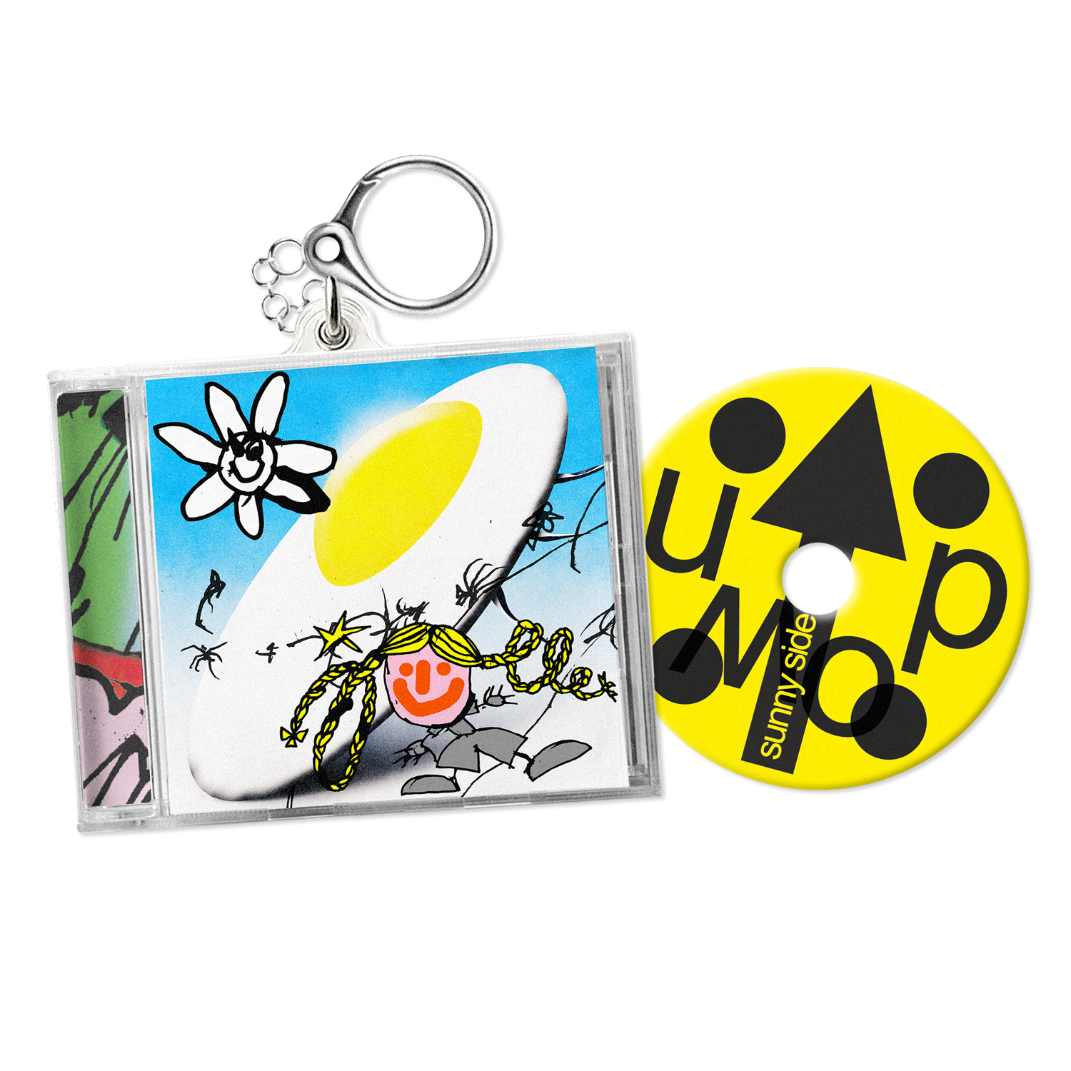Jolle sunny side up/:down Mini-CD Schlüsselanhänger 451174