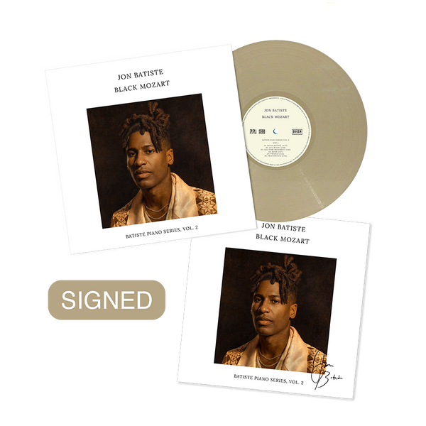 Jon Batiste - Black Mozart (Cream White  Vinyl  + signed art card)