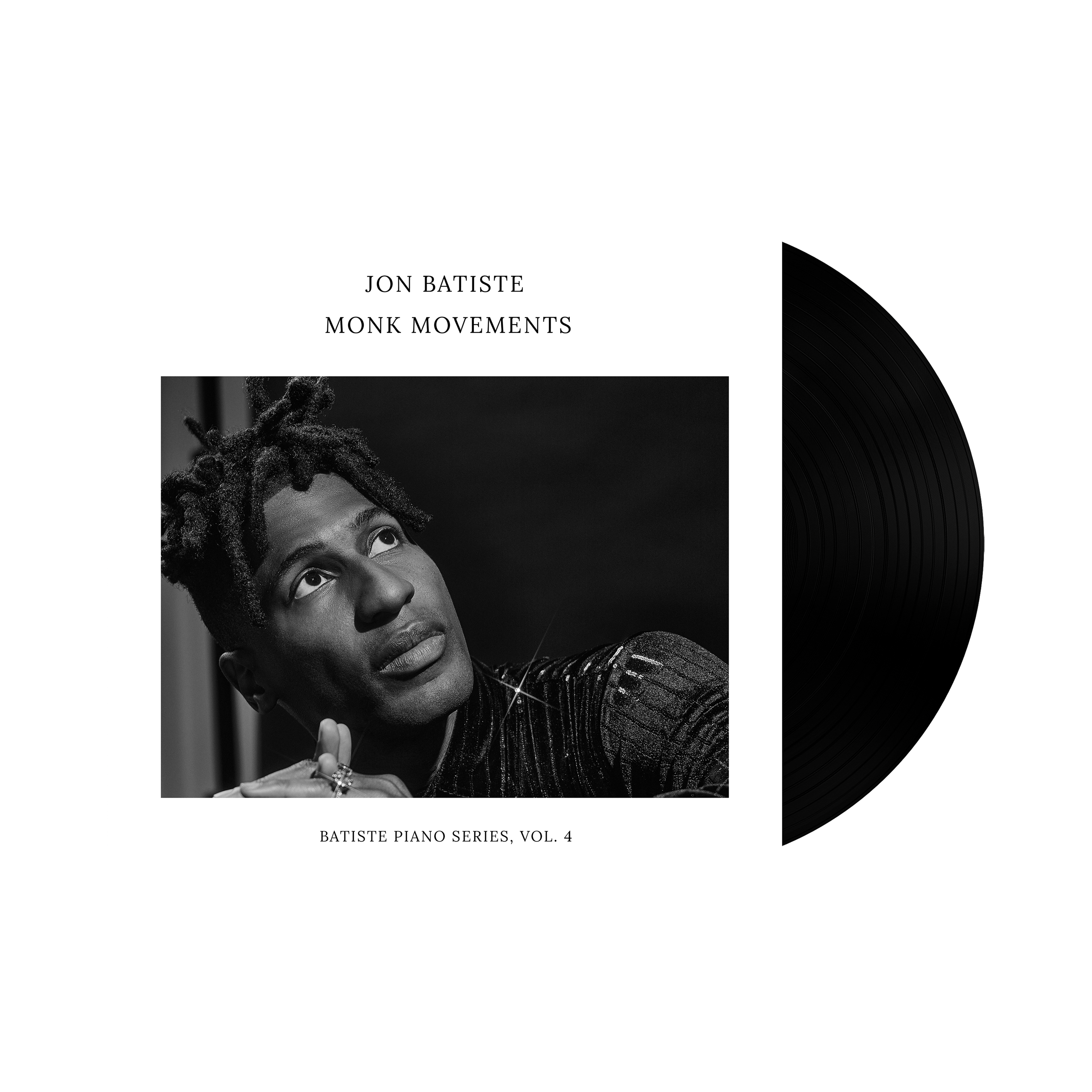 Jon Batiste Monk Movements (Batiste Piano Series, Vol. 4) LP + Signed Artcard 446344