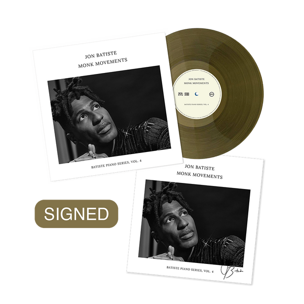 Jon Batiste - Monk Movements (Transparent Burnt Vinyl  + signed art card)