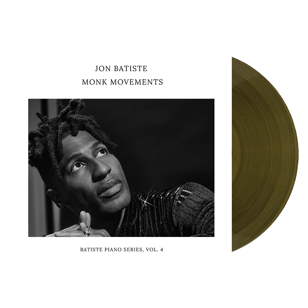 Jon Batiste Monk Movements Transparent Burnt Vinyl  + signed art card 446620