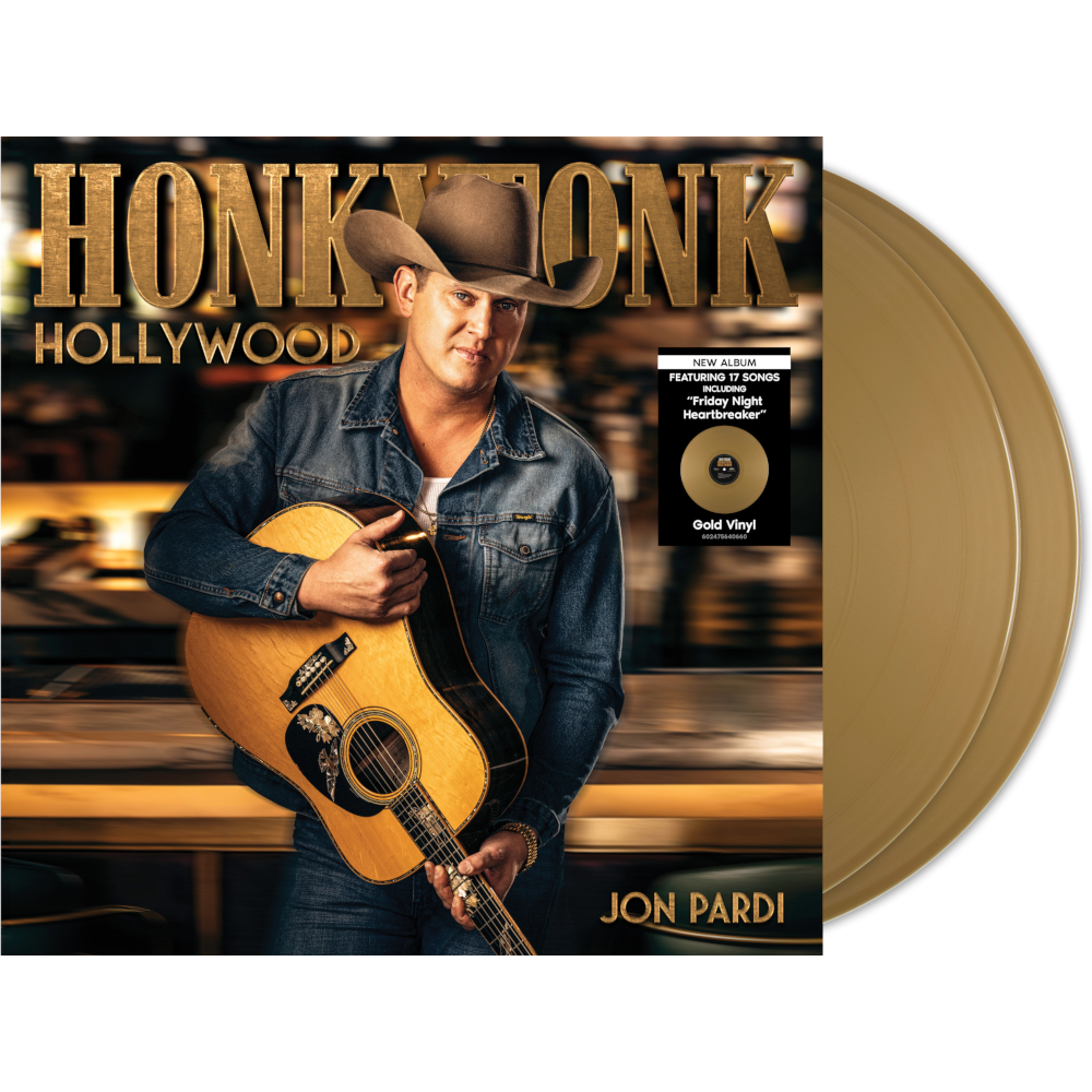 Jon Pardi Honkytonk Hollywood Gold Vinyl 2LP 394086