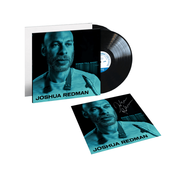 Joshua Redman - Words Fall Short (LP + Signed Art Card + White Label)