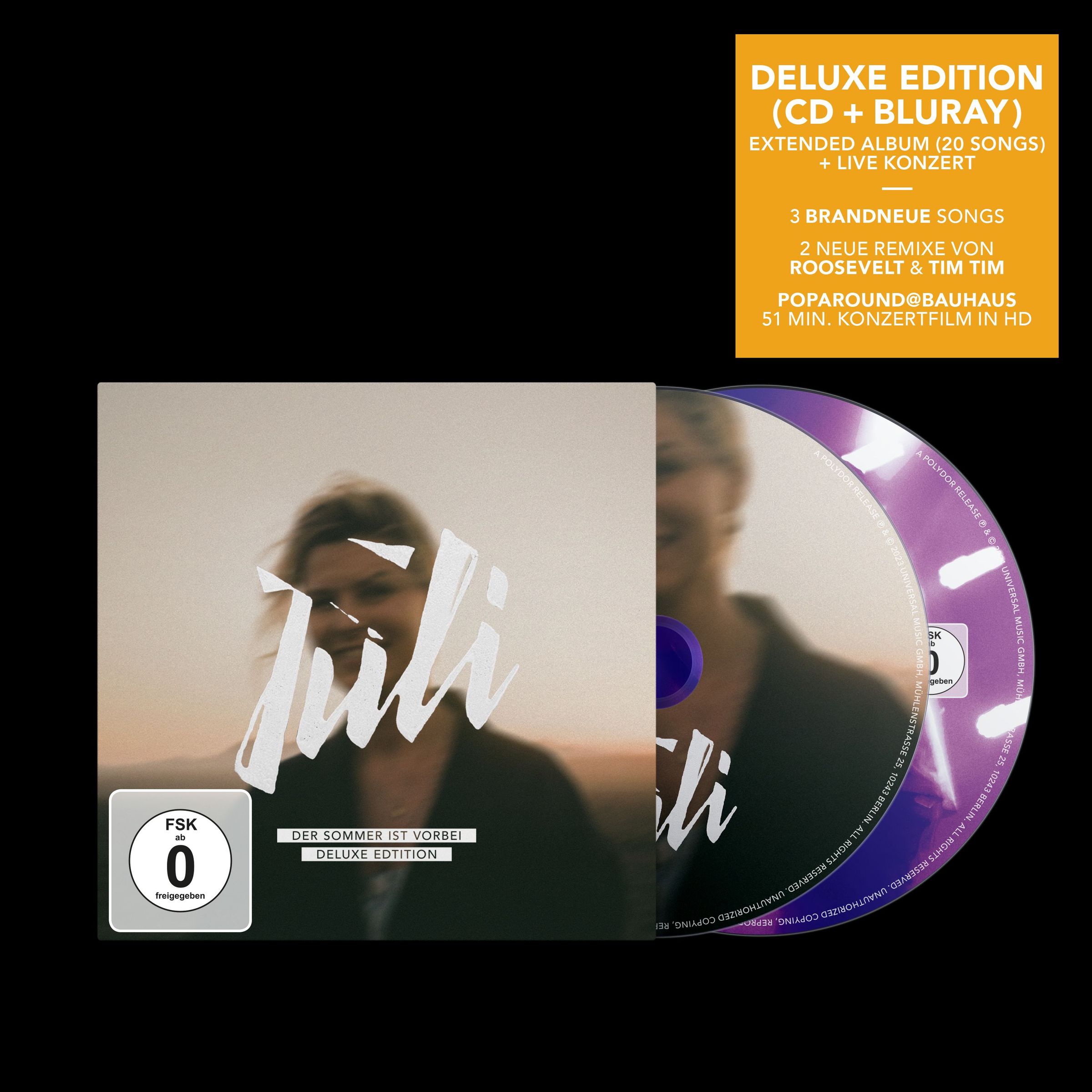 Juli Der Sommer ist vorbei Deluxe CD + Bluray 451946