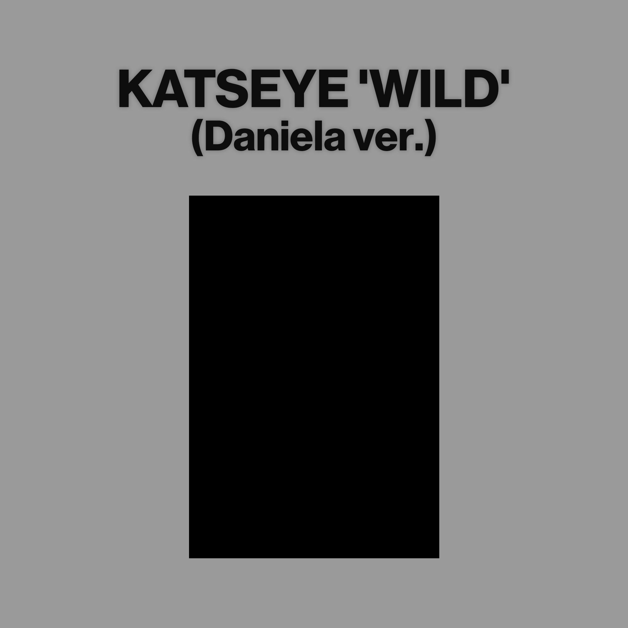 KATSEYE WILD (Daniela ver.) (Daniela ver.) 442011