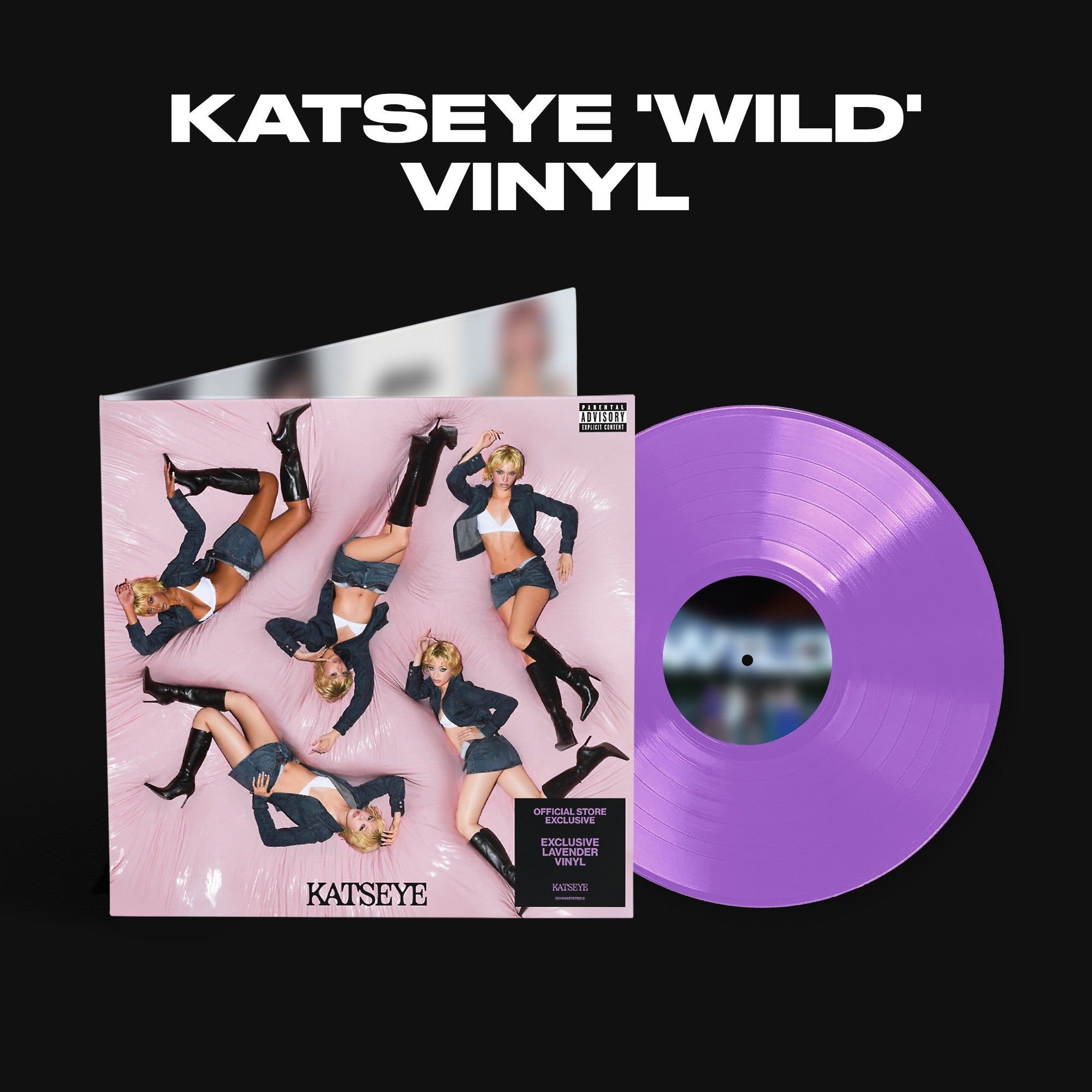 KATSEYE ﻿﻿WILD - Official Store Exclusive Vinyl Official Store Exclusive Vinyl 450720