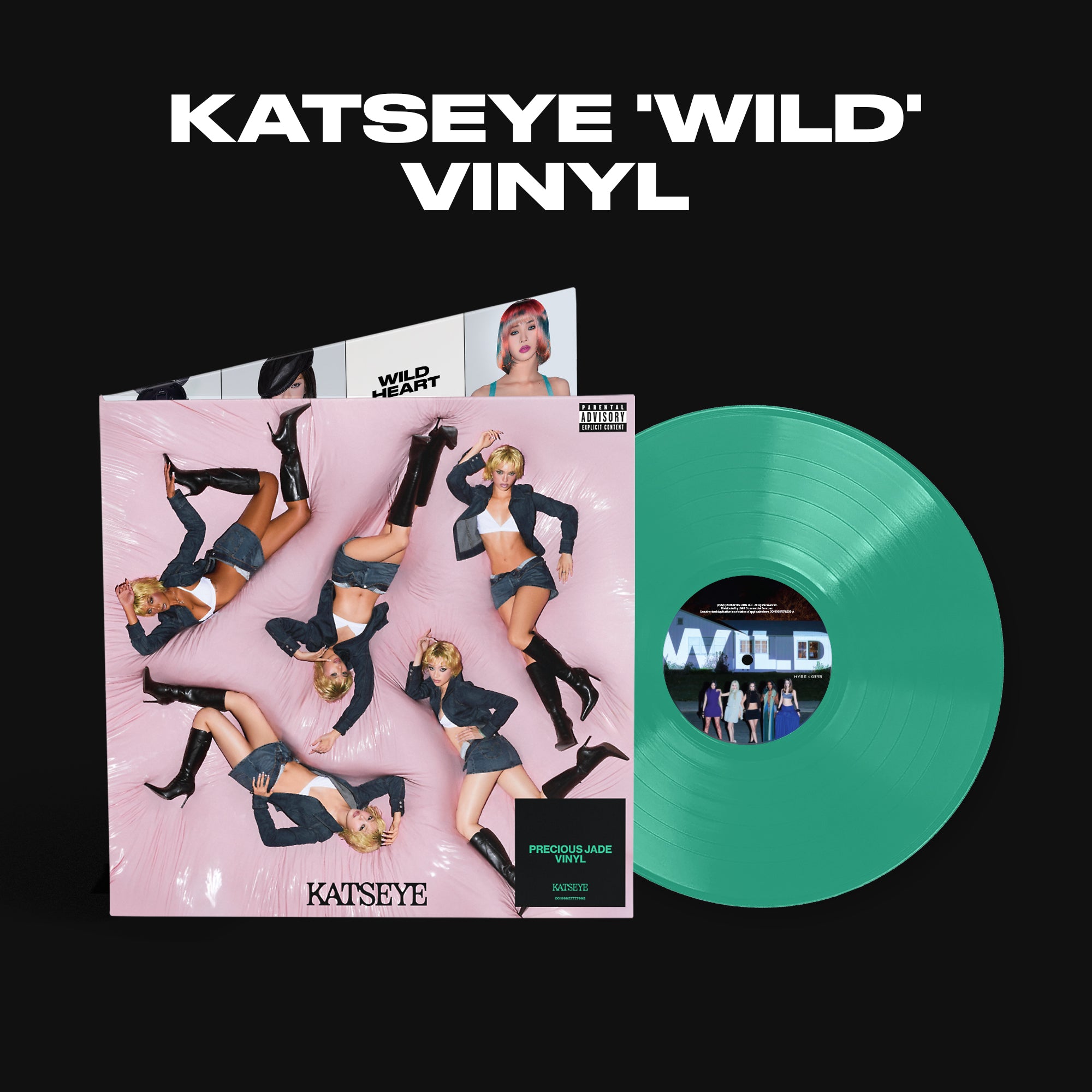 KATSEYE WILD - Standard Vinyl Standard Vinyl 454955