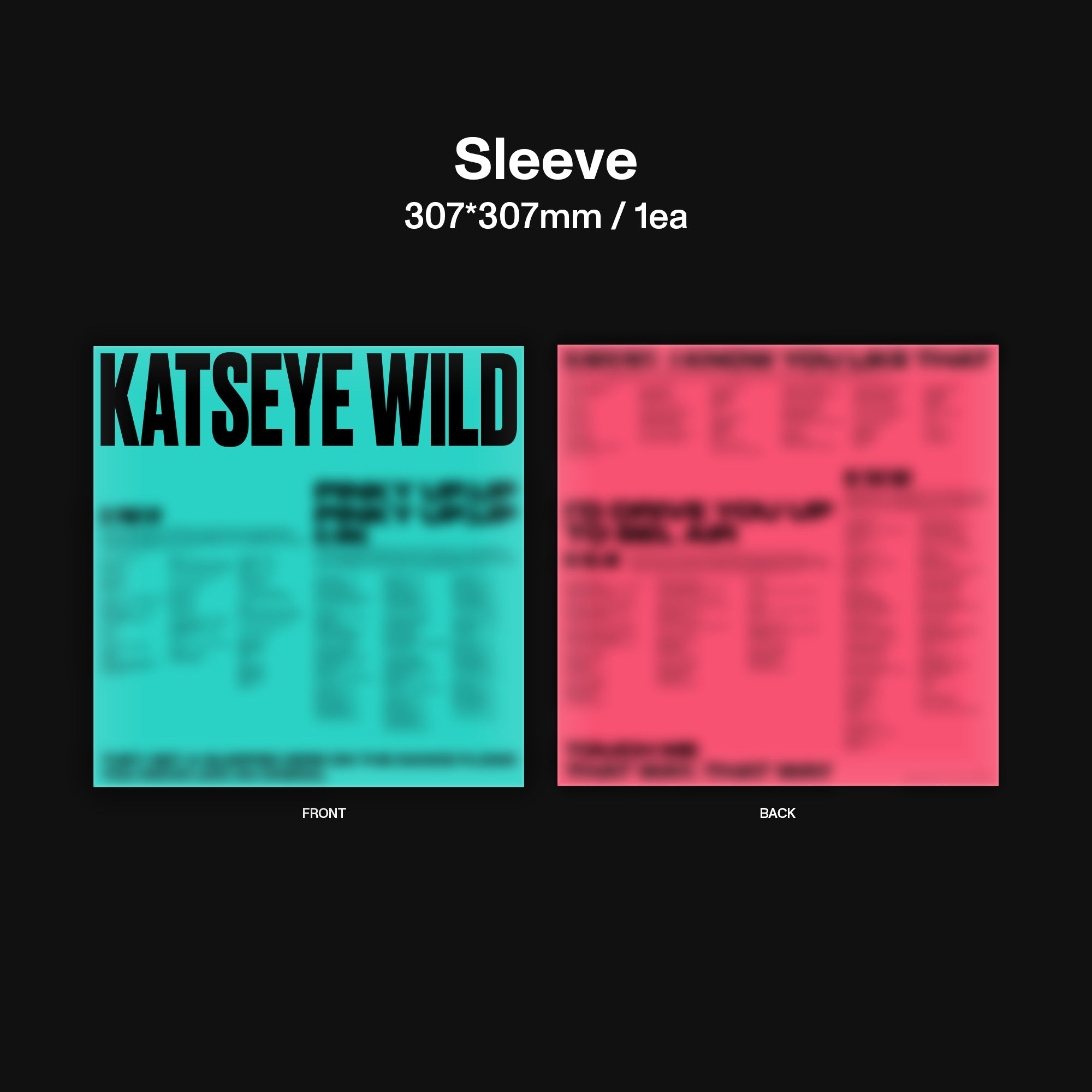 KATSEYE WILD Vinyl - Standard Edition + Signed Artcard Standard Edition + Signed Artcard 455015