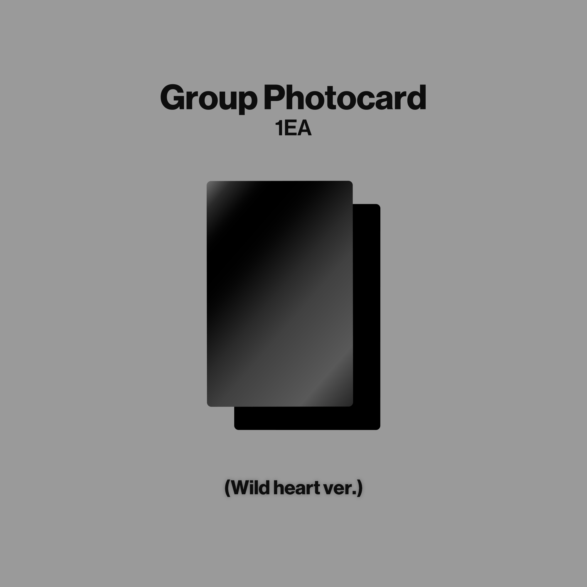 KATSEYE WILD (Wild Heart ver.) - Official Store Exclusive CD + Signed Artcard Official Store Exclusive CD + Signed Artcard 441781