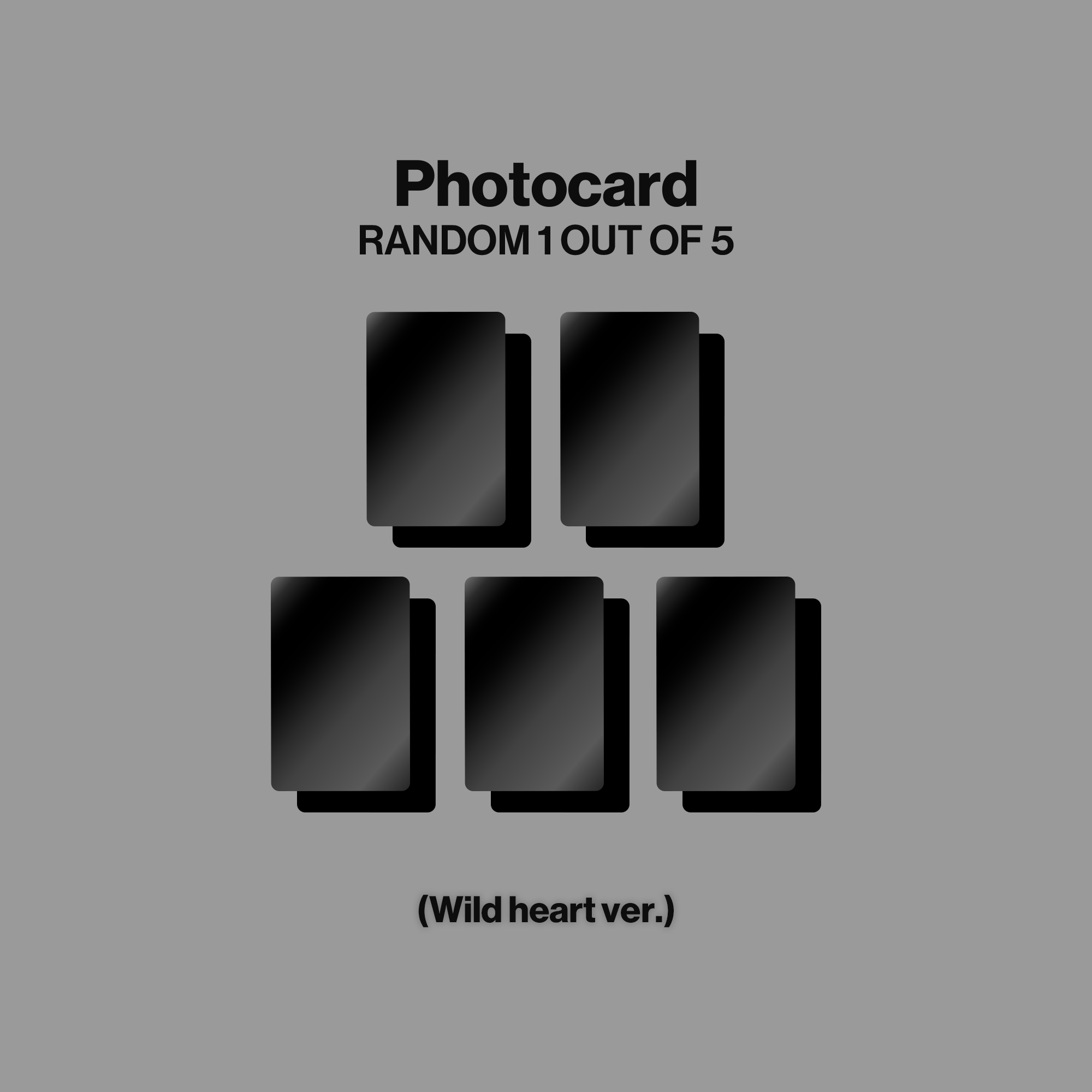 KATSEYE WILD (Wild Heart ver.) - Official Store Exclusive CD + Signed Artcard Official Store Exclusive CD + Signed Artcard 442147