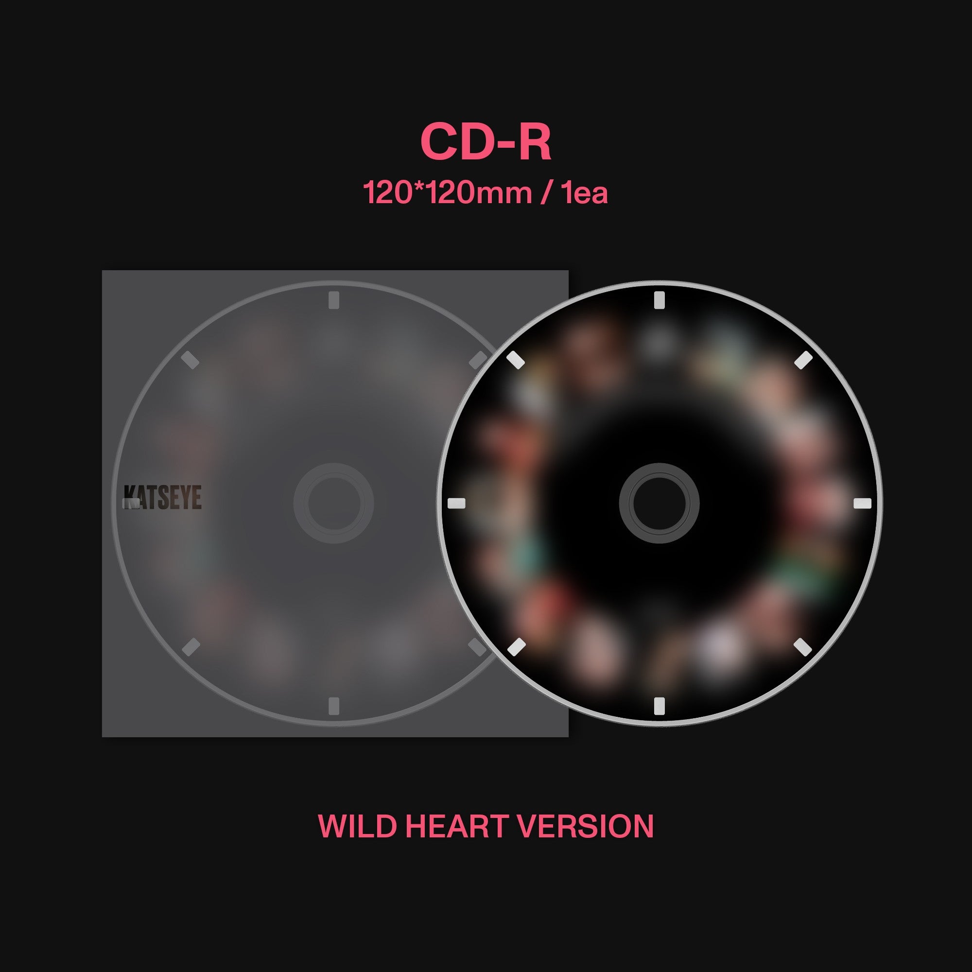 KATSEYE WILD (Wild Heart ver.) - Official Store Exclusive CD + Signed Artcard Official Store Exclusive CD + Signed Artcard 450798