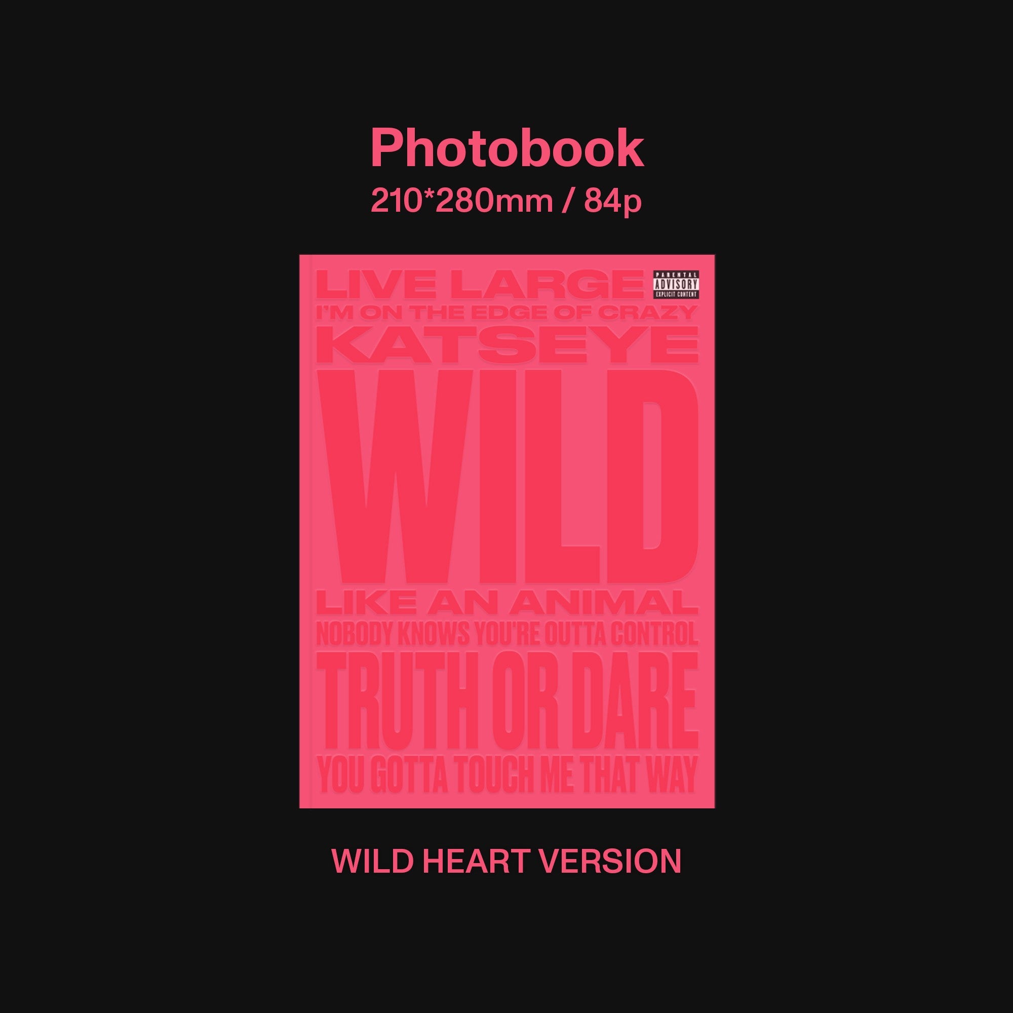 KATSEYE WILD - Wild heart ver. - CD CD 450650