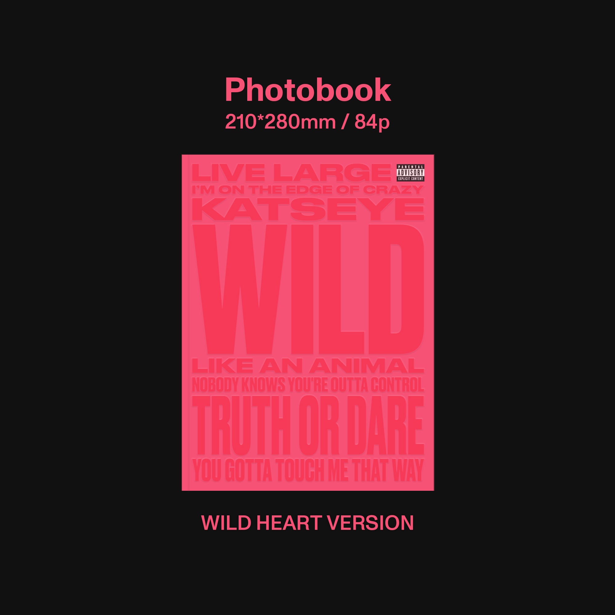 KATSEYE WILD - Wild heart ver. - CD CD 454965