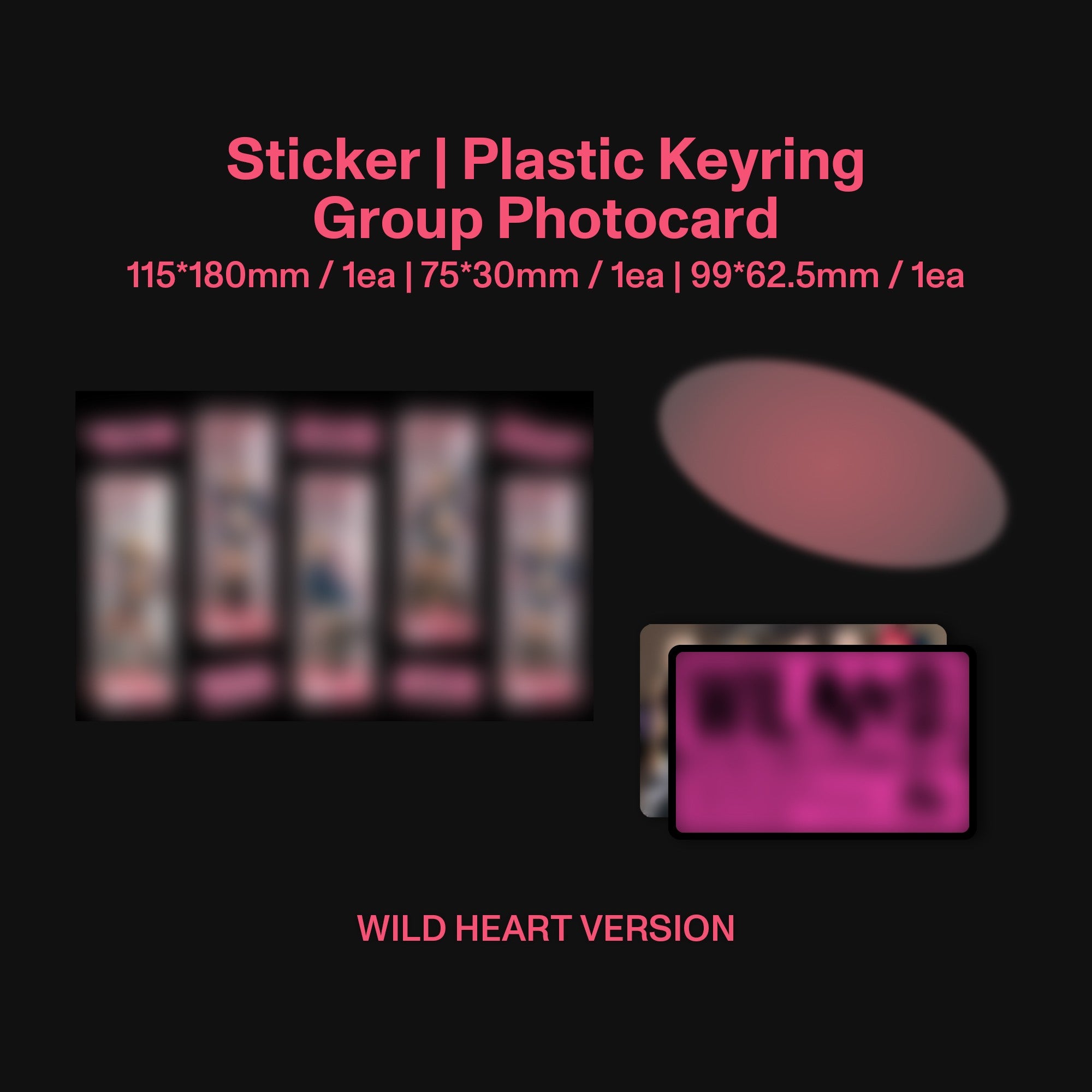 KATSEYE WILD - Wild heart ver. - Official Store Exclusive CD Official Store Exclusive CD 450692