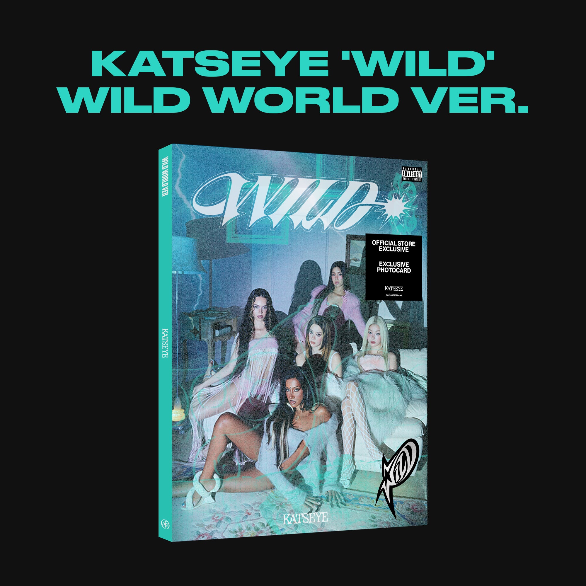 KATSEYE WILD - Wild world ver. - Official Store Exclusive CD Official Store Exclusive CD 454931