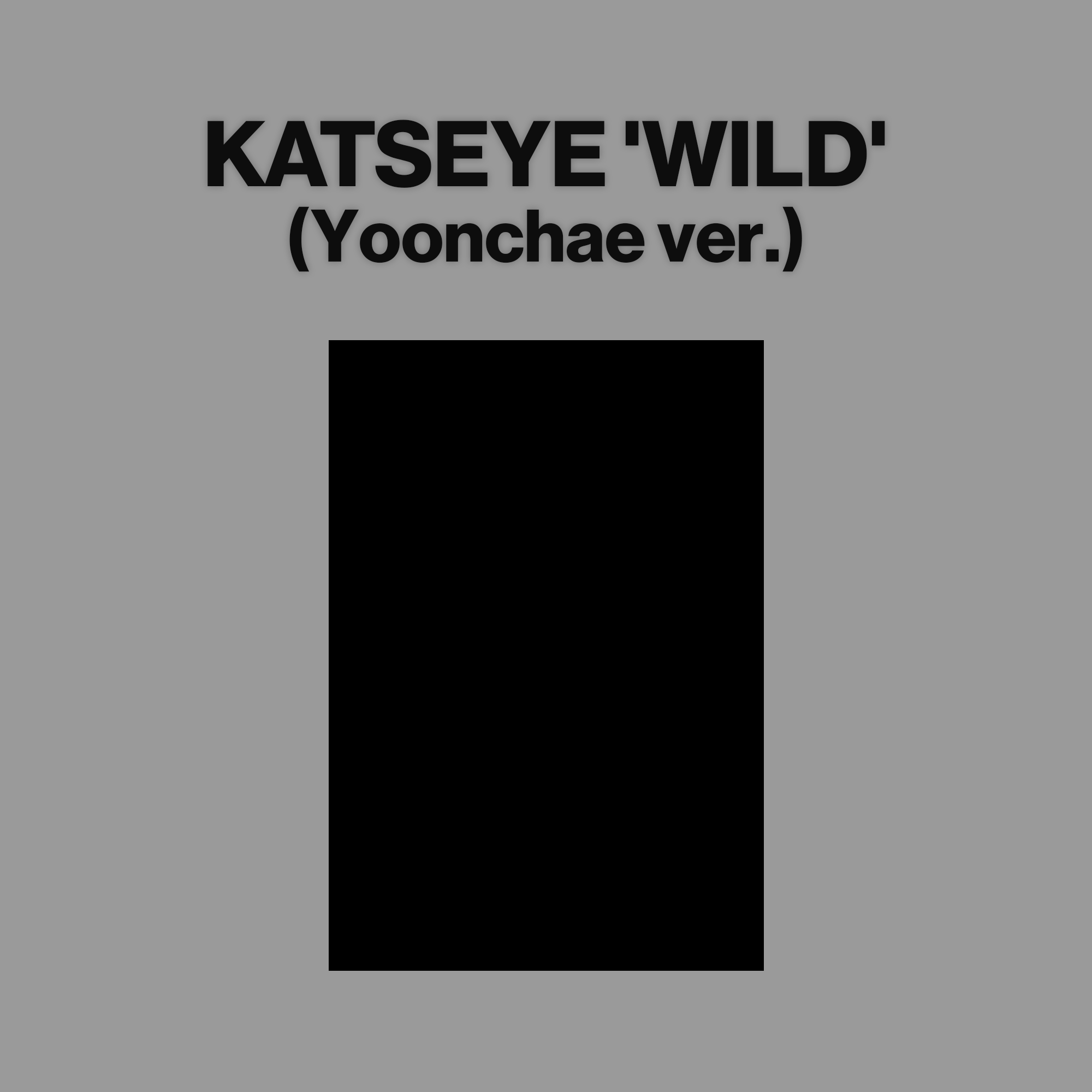 KATSEYE WILD (Yoonchae ver.) (Yoonchae ver.) 442579