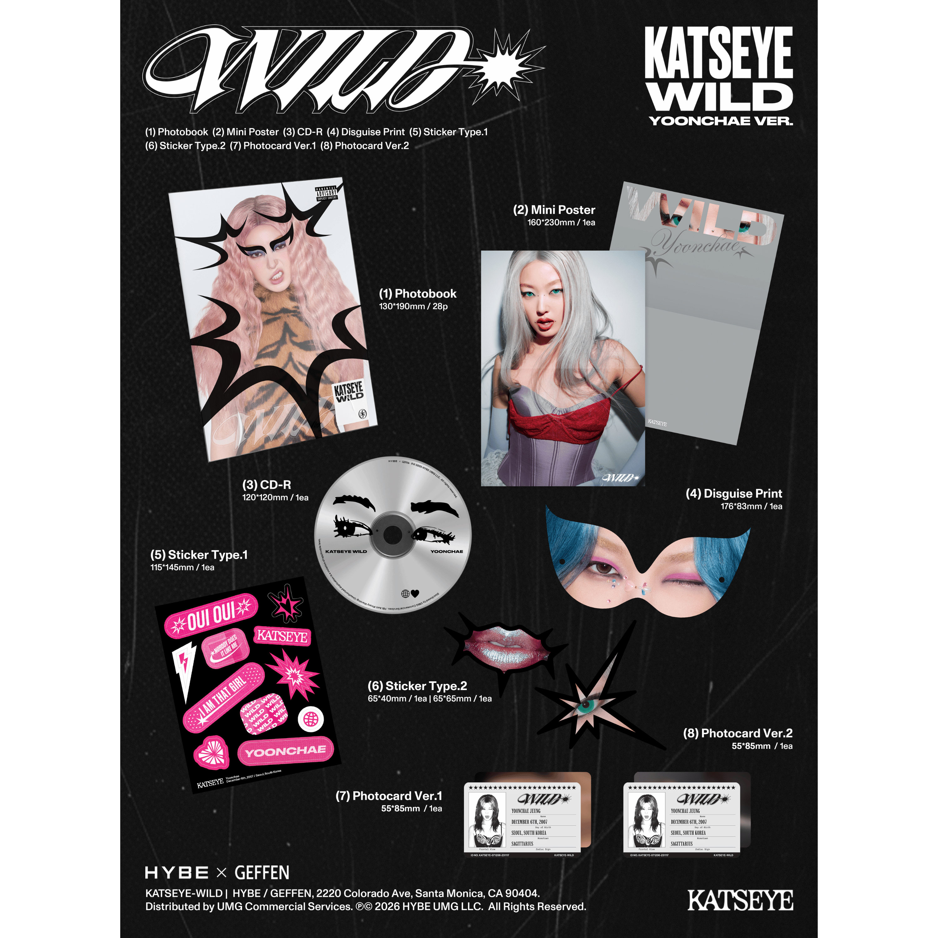 KATSEYE WILD (Yoonchae ver.) (Yoonchae ver.) 454889