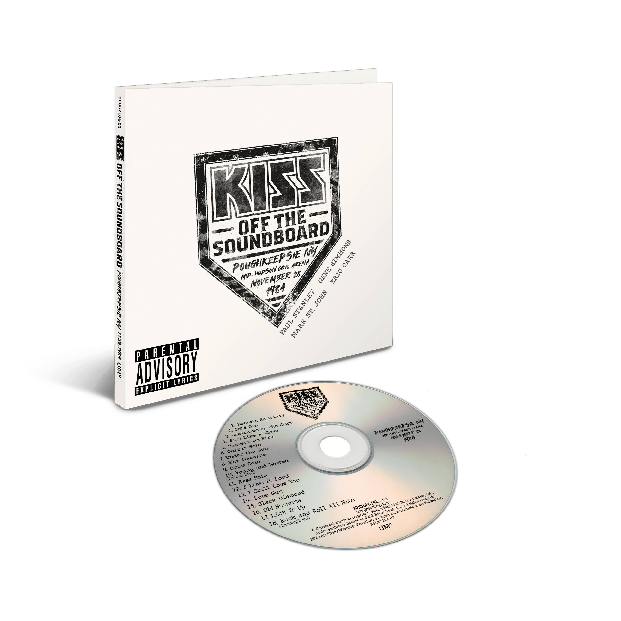 KISS KISS Off The Soundboard: Live In Poughkeepsie CD 273310