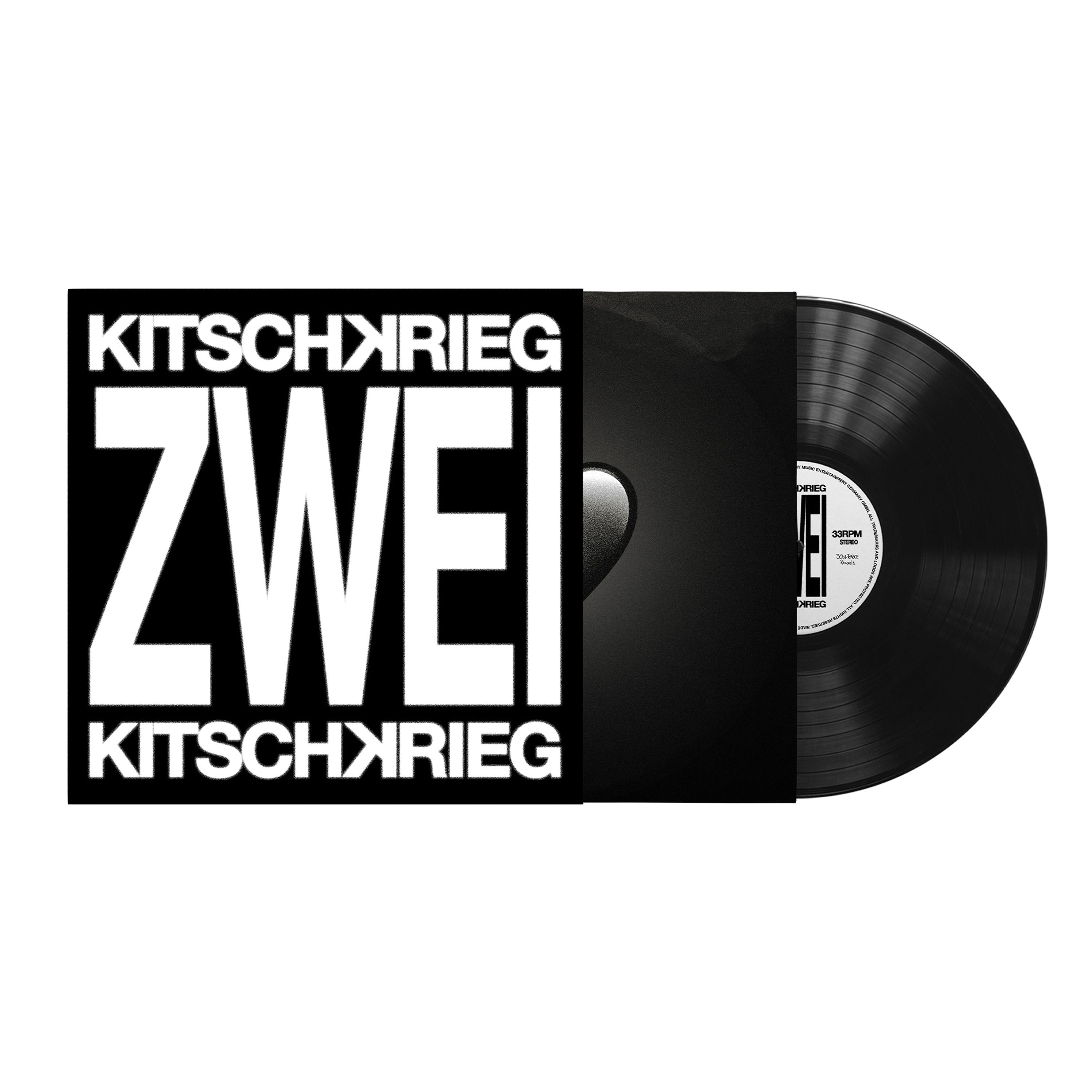KITSCHKRIEG Kitschkrieg Zwei Black Vinyl LP 436895