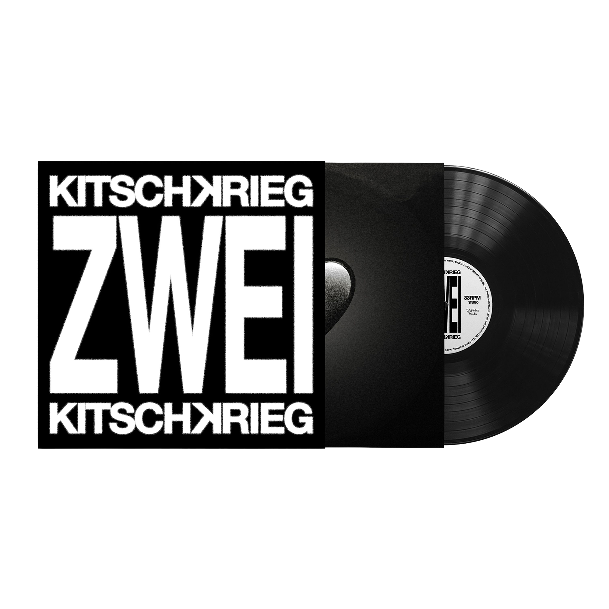 KITSCHKRIEG Kitschkrieg Zwei Black Vinyl LP 444309