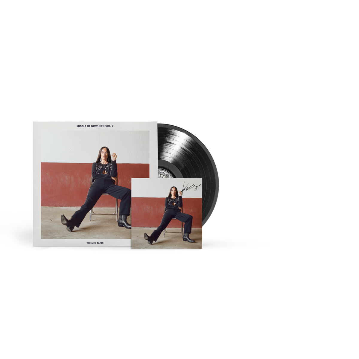 Kacey Musgraves Middle of Nowhere Vol. 2 Tex Mex Tapes Standard Vinyl + Signed Art Card 463909