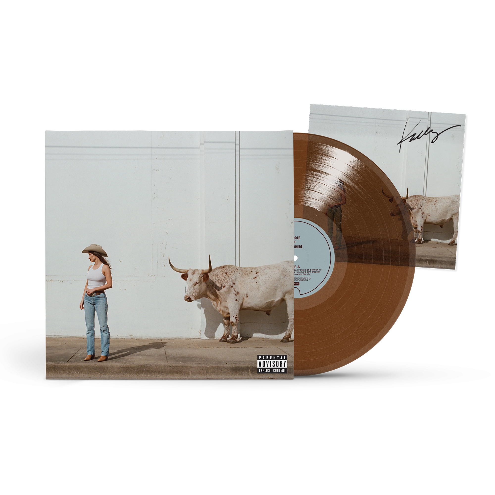 Kacey Musgraves Middle of Nowhere Whiskey-Colored Vinyl + Signed Art Card 438135