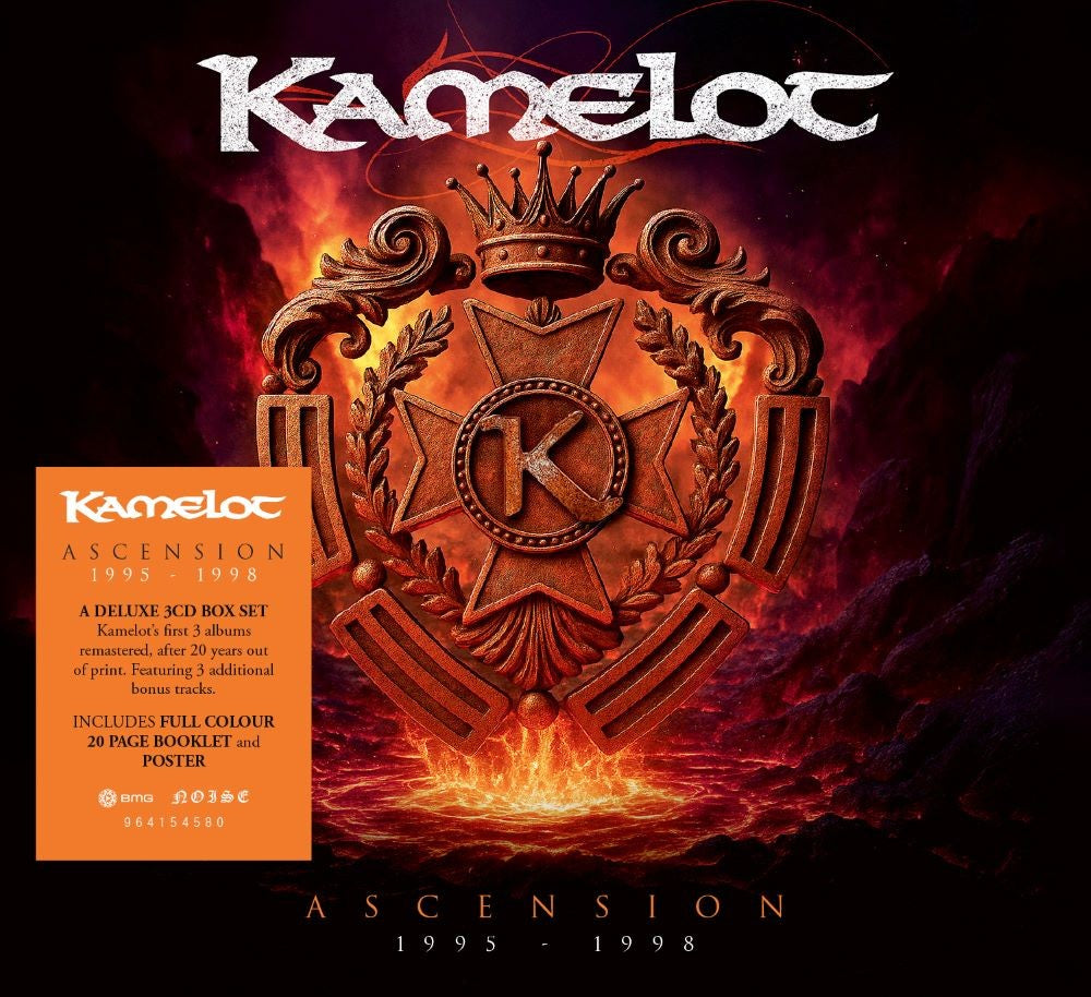 Kamelot Ascension (1995 - 1998) Coloured 5LP Deluxe Boxset 416708
