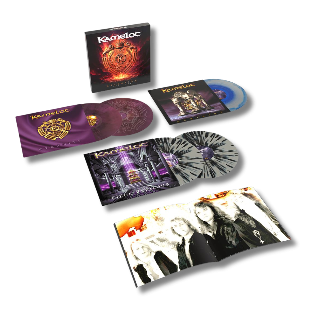 Kamelot Ascension (1995 - 1998) Coloured 5LP Deluxe Boxset 447850