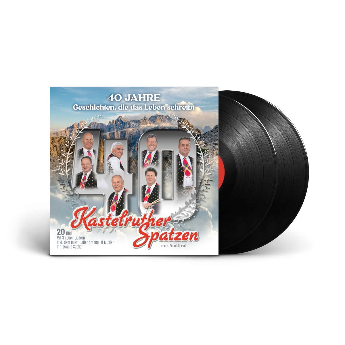 Kastelruther Spatzen 40 Jahre - Geschichten, die das Leben schreibt Limited 2LP 294408