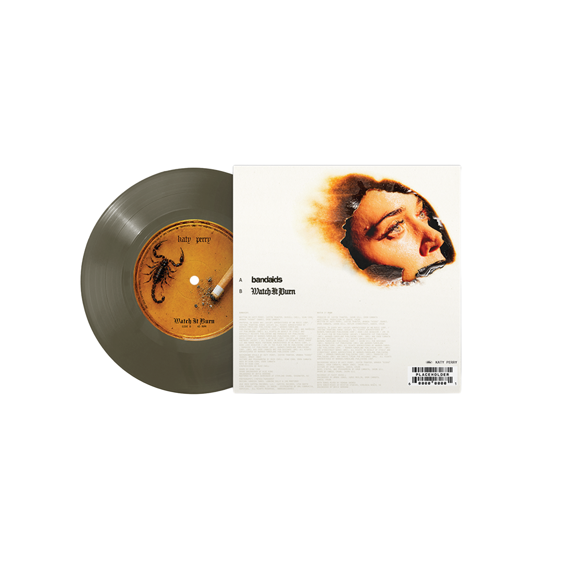 Katy Perry Watch It Burn x Bandaids AA Side 7" Vinyl 454375