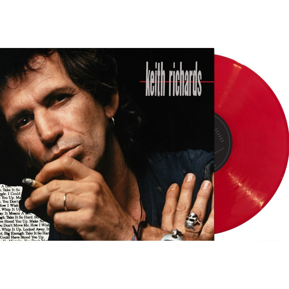 Keith Richards Talk Is Cheap Red Vinyl LP 458551