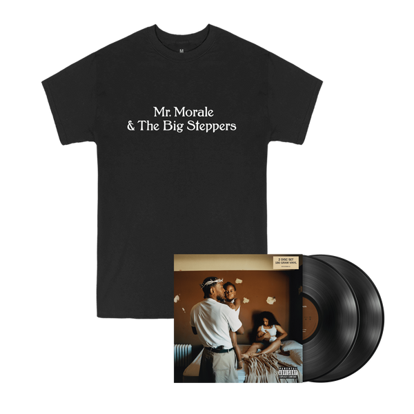 Kendrick Lamar - Mr. Morale & The Big Steppers Vinyl + Black Tee (Vinyl Bundle)
