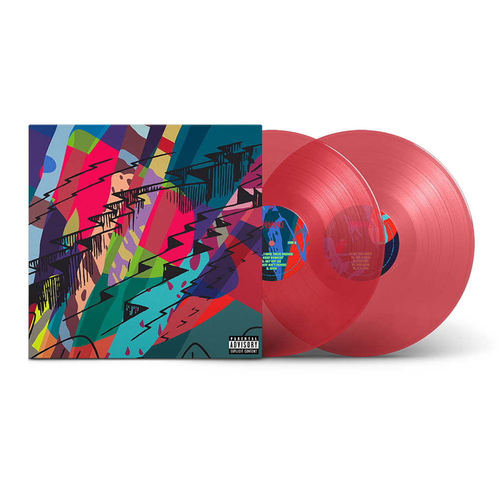 Kid Cudi INSANO 2LP - Red Translucent Vinyl 319552
