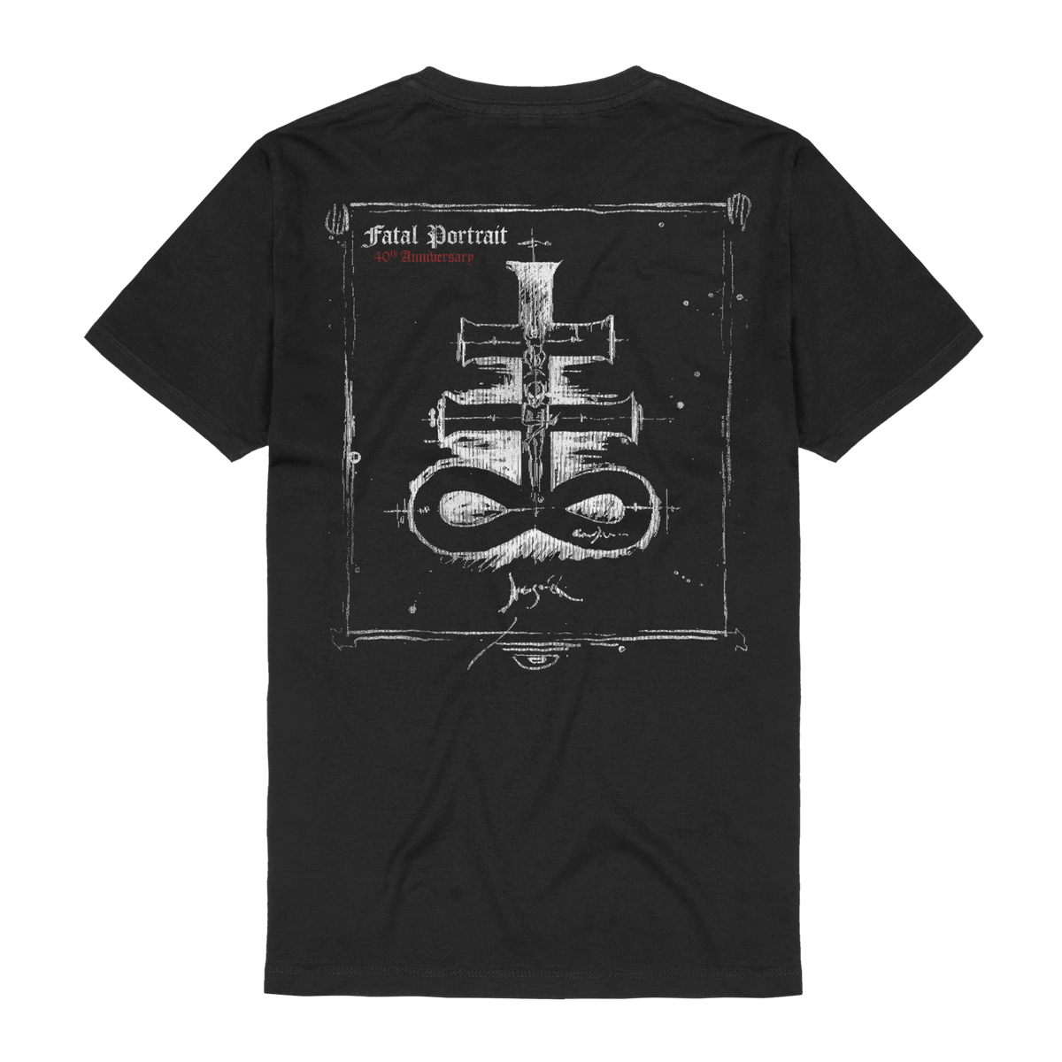 King Diamond Fatal Portrait 40th Anniversary Symbol T-Shirts 435251