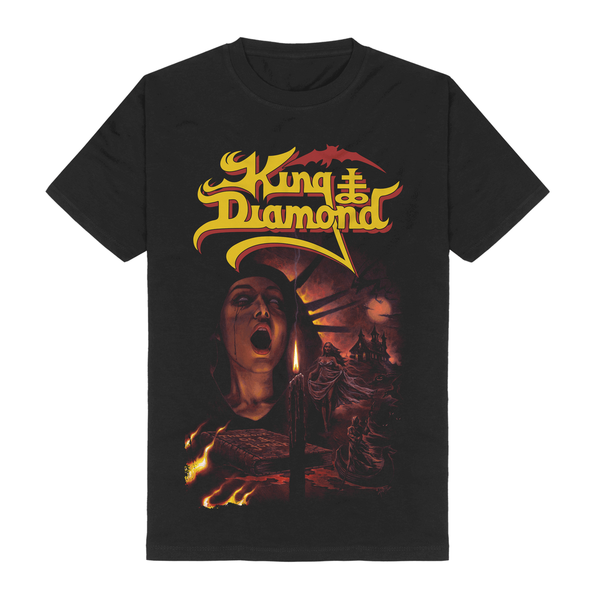 King Diamond Fatal Portrait Collage T-Shirts 435253
