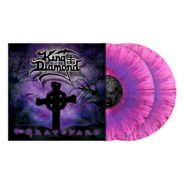 King Diamond - The Graveyard (2LP - neon pink with purple splatter)
