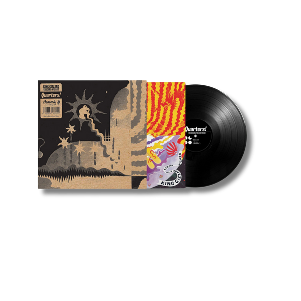 King Gizzard & The Lizard Wizard - Quarters! (Black Bio Vinyl LP)
