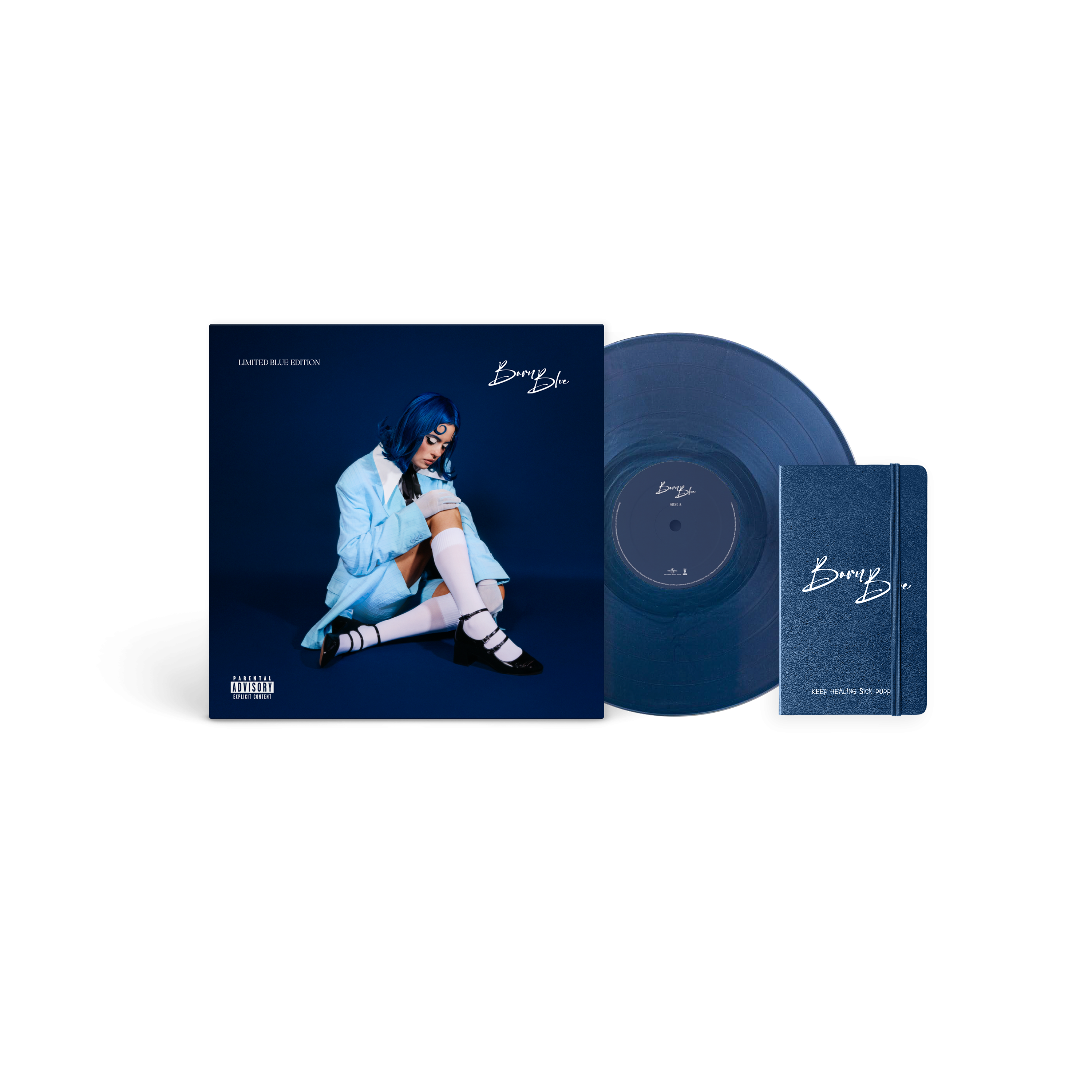 Kings Elliot Born Blue Ltd. signierte farbige Vinyl + Journal 422662