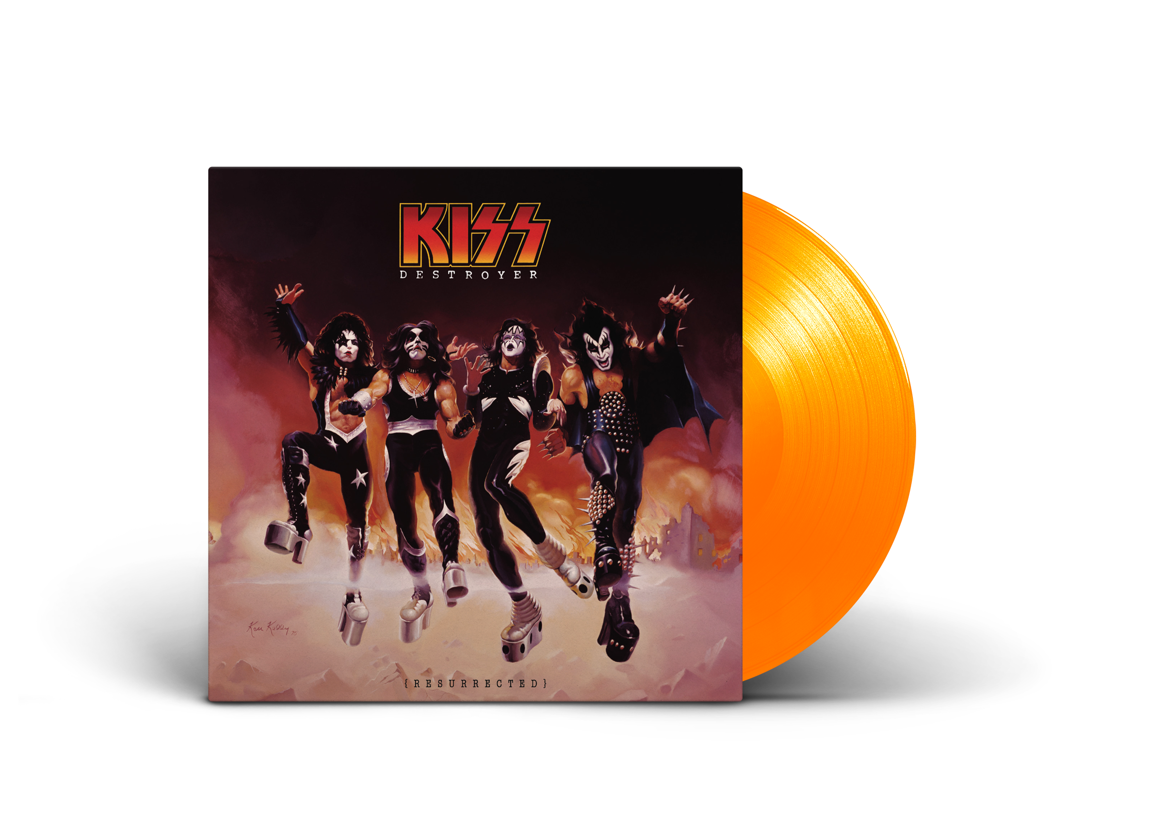 Kiss Destroyer Limited Orange Colour Vinyl LP 394590