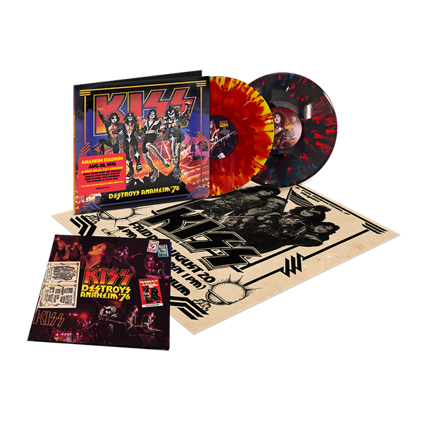 Kiss - KISS Destroys Anaheim '76 2LP Color (Vinyl)